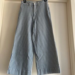 Madewell striped jeans